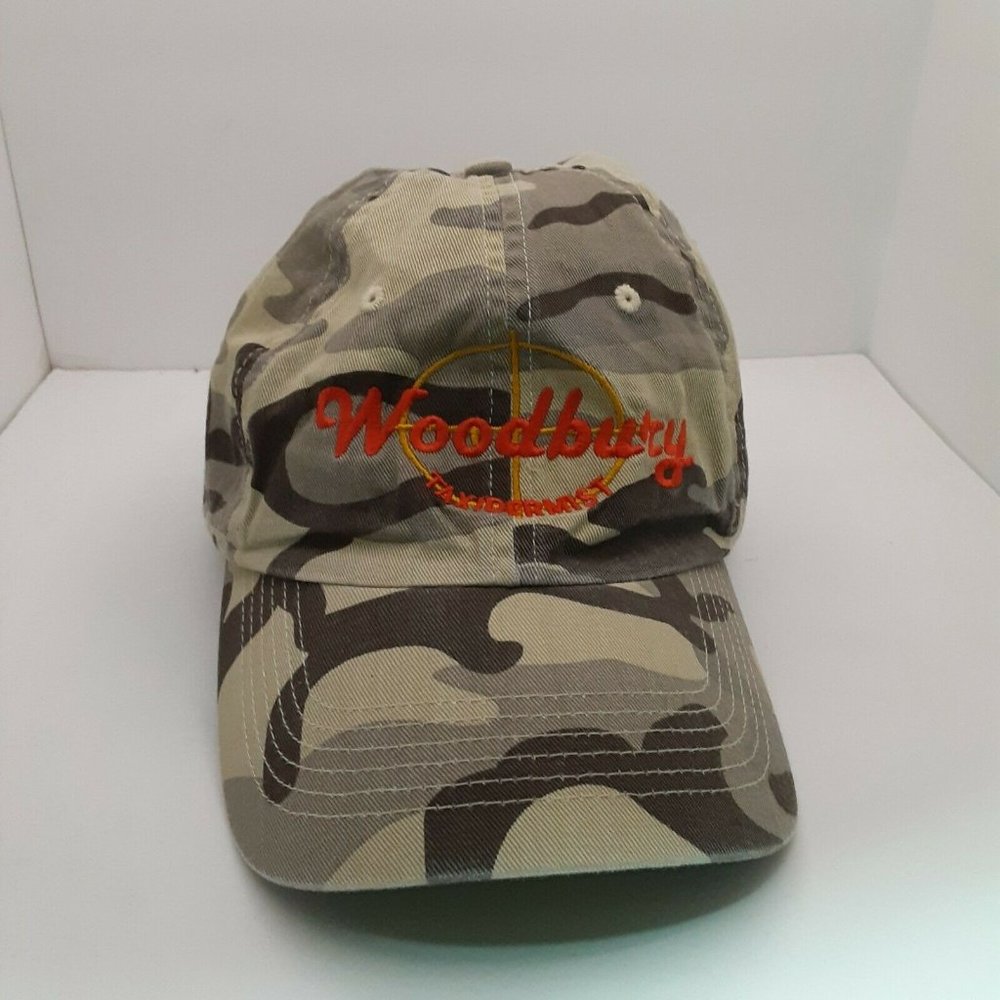 Woodbury Taxidermist Baseball Cap Adjustable OSFA‎ Camo Port Authority Hat